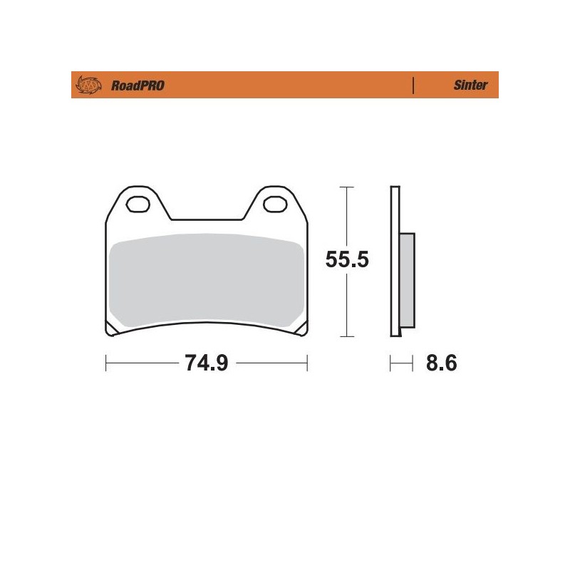 BRAKE PAD SINTER FRONT