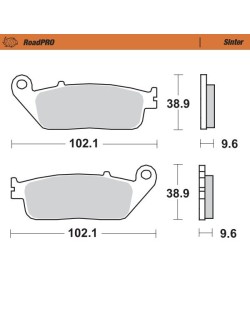 BRAKE PAD SINTER FRONT