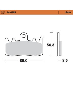 BRAKE PAD SINTER FRONT