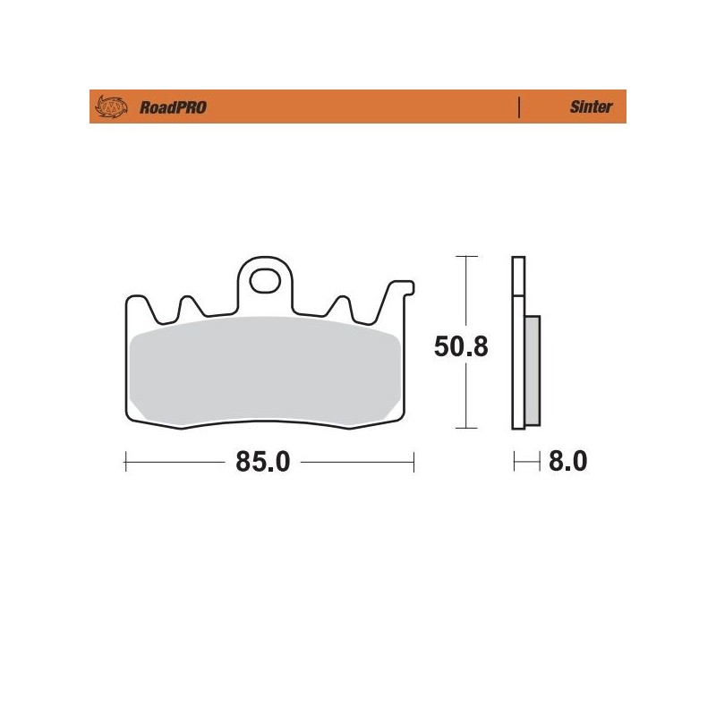 BRAKE PAD SINTER FRONT