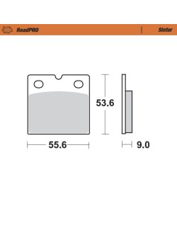 BRAKE PAD SINTER REAR