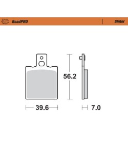 BRAKE PAD SINTER REAR