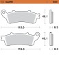 BRAKE PAD SINTER REAR