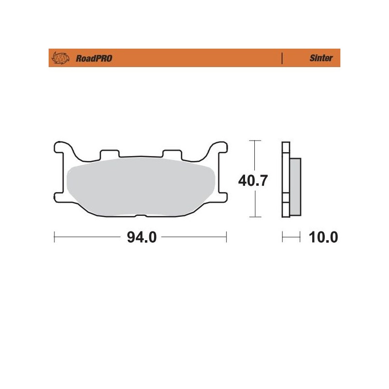 BRAKE PAD SINTER FRONT