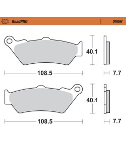 BRAKE PAD SINTER REAR