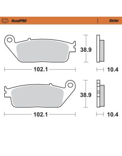 BRAKE PAD SINTER REAR