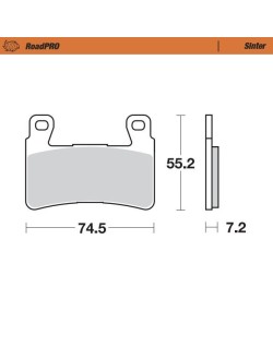 BRAKE PAD SINTER FRONT