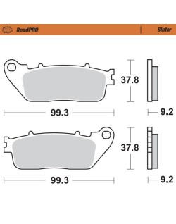 BRAKE PAD SINTER REAR