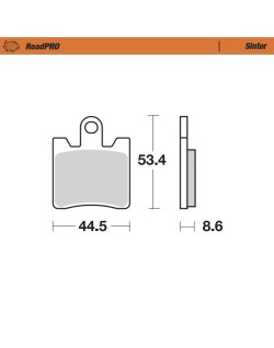 BRAKE PAD SINTER FRONT