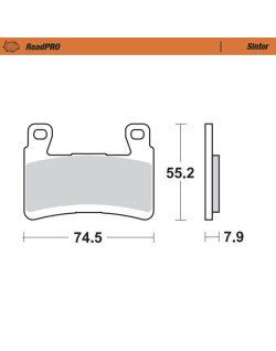 BRAKE PAD SINTER FRONT