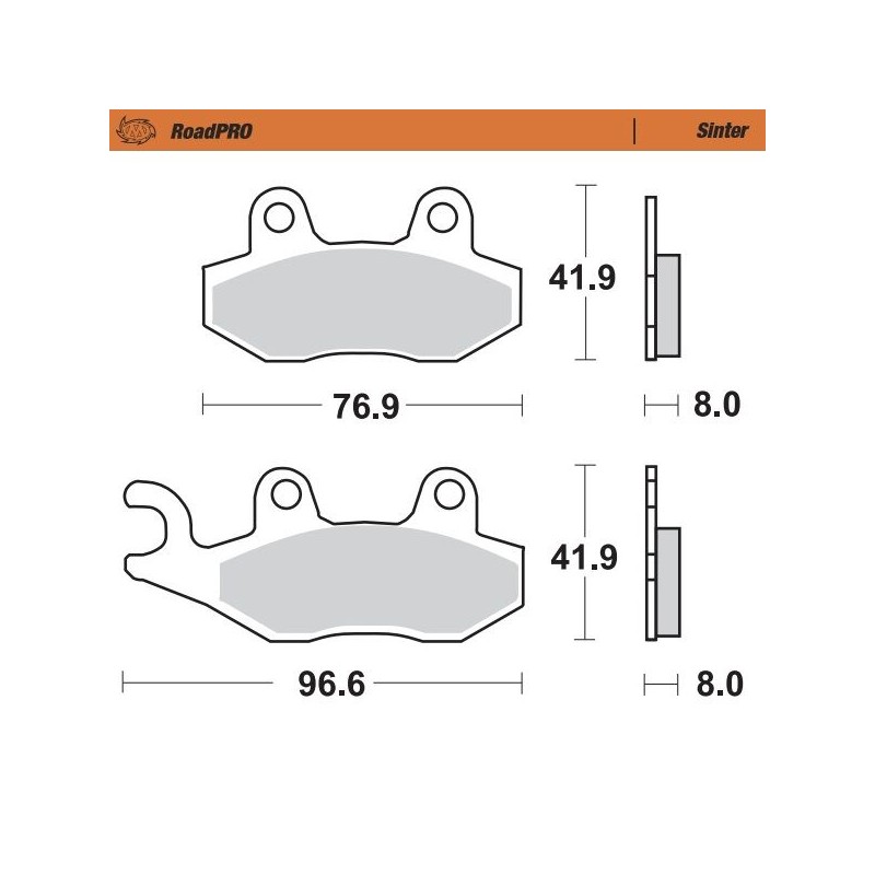 BRAKE PAD SINTER