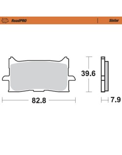 BRAKE PAD SINTER FRONT