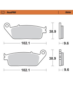 BRAKE PAD SINTER FRONT