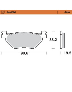 BRAKE PAD SINTER REAR