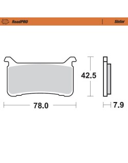 BRAKE PAD SINTER FRONT