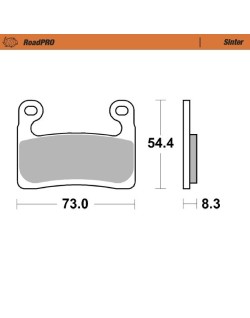 BRAKE PAD SINTER FRONT