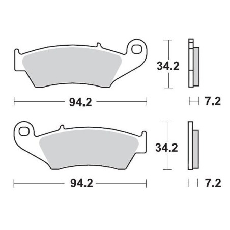 BRAKE PAD CERAMIC