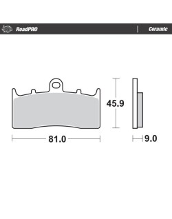 BRAKE PAD CERAMIC