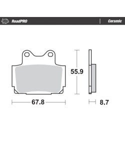 BRAKE PAD CERAMIC