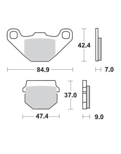 BRAKE PAD CERAMIC