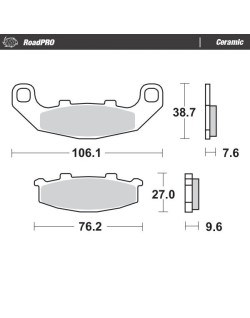 BRAKE PAD CERAMIC