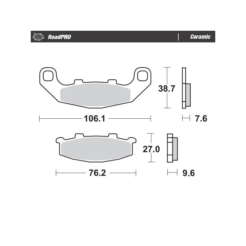 BRAKE PAD CERAMIC