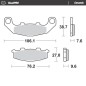 BRAKE PAD CERAMIC