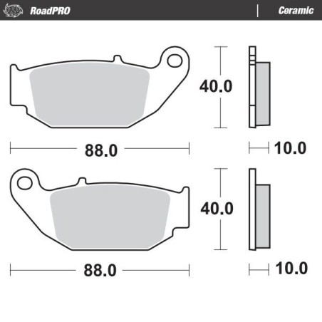 BRAKE PAD CERAMIC