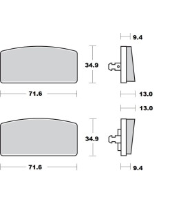 BRAKE PAD CERAMIC