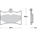 BRAKE PAD CERAMIC