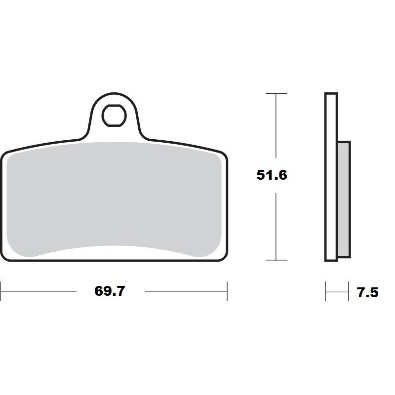 BRAKE PAD CERAMIC