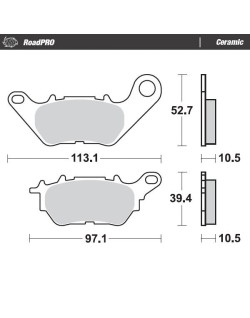 BRAKE PAD CERAMIC