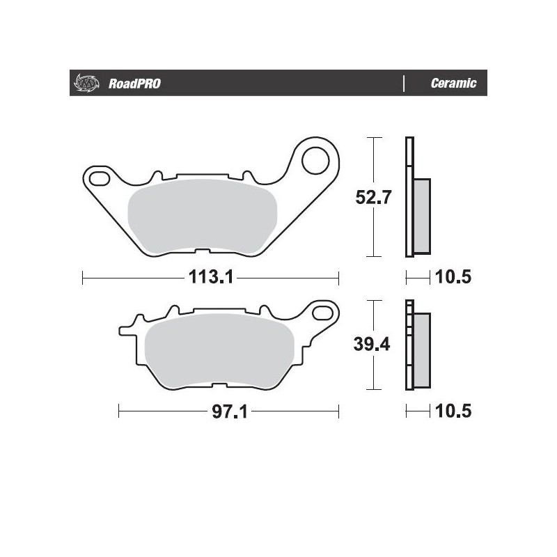 BRAKE PAD CERAMIC