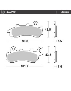 BRAKE PAD CERAMIC