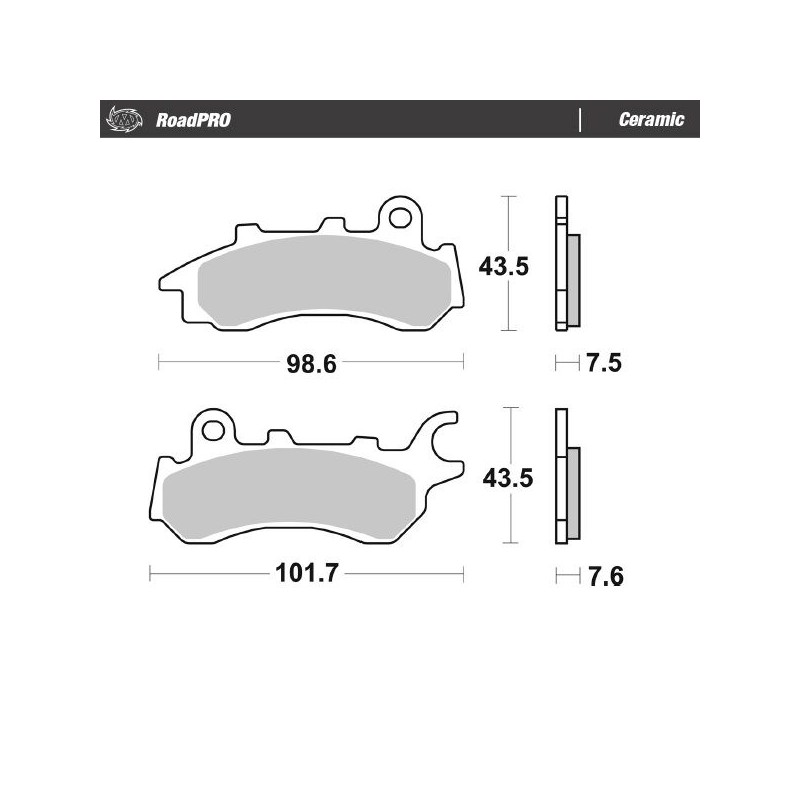 BRAKE PAD CERAMIC