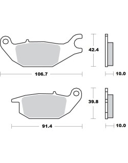 BRAKE PAD CERAMIC