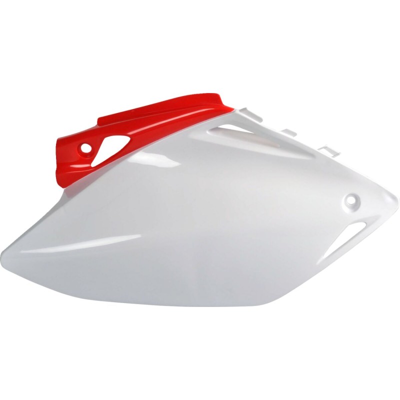 PANELS SIDE CRF450 07-08 RD/WH