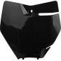 PLATEFRT SX/SX-F 16-18 BLK