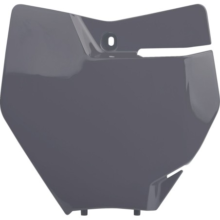 PLATE FRT KMT 16-18 GREY