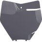 PLATE FRT KMT 16-18 GREY