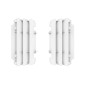 RAD LOUVERS KX250 05-7 WH