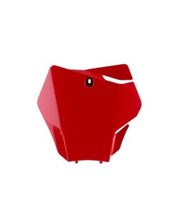 PLATE FRT GASGAS 21- RED