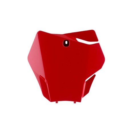 PLATE FRT GASGAS 21- RED