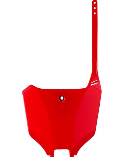 PLATE FRT CRF450 21- RED