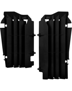 RADIATOR GUARDS KXF250 17- BK
