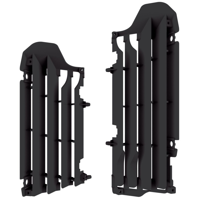 RAD LOUVERS RMZ450 18- BK
