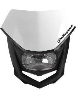 HEADLIGHT HALO WH/BK