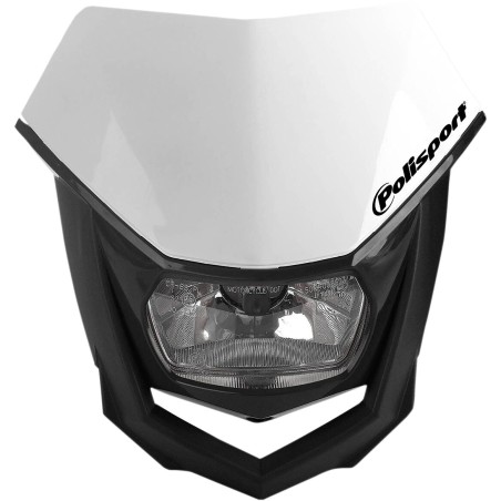 HEADLIGHT HALO WH/BK