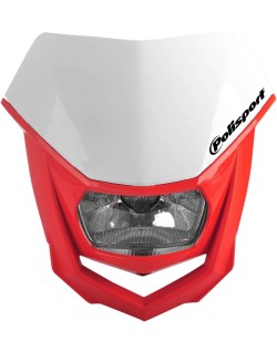 HEADLIGHT HALO WH/RD