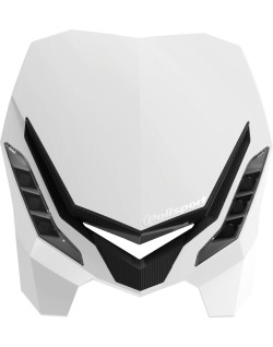 HEADLIGHT E-BLAZE WH/BK